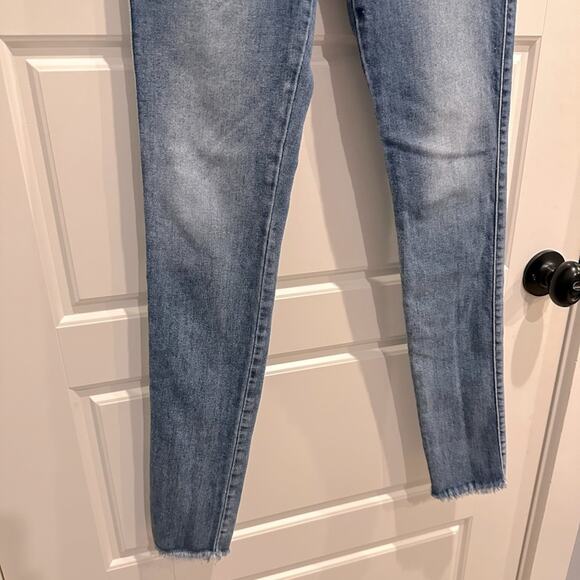 James Jeans Twiggy Skinny Fray Hem Denim Jeans 26 - Picture 4 of 6